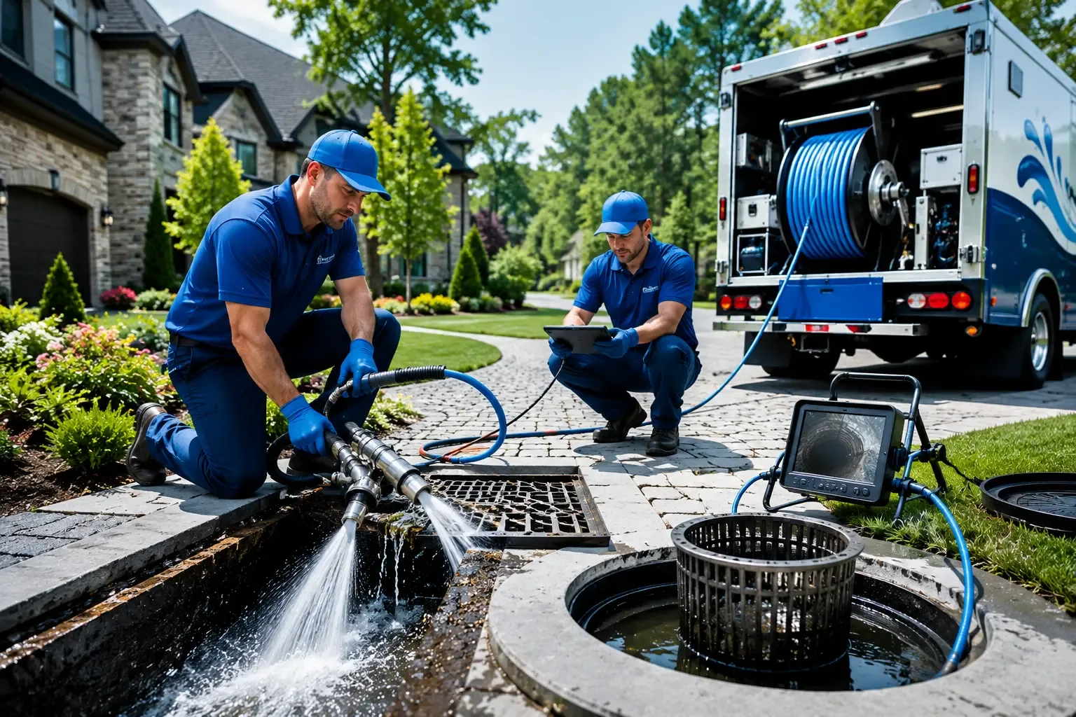 Local outdoor drain cleaning professionals in Bradley, WV