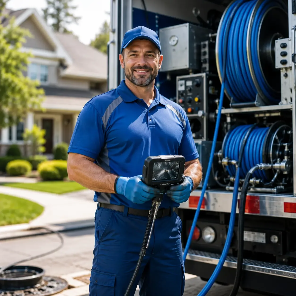 Local outdoor drain cleaning specialists in Bradley, WV
